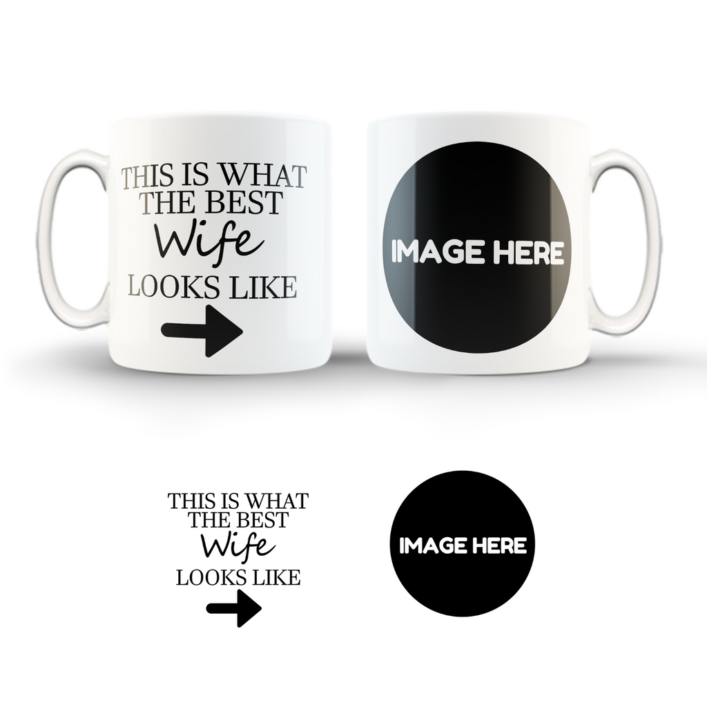 Personalised Best Wife Mug/Cup/Love/Wife/WifeLove