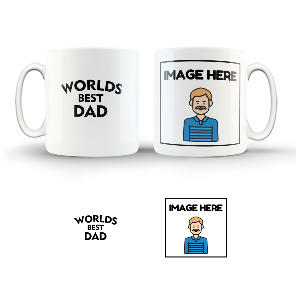 Personalised World's Best Dad Mug/Cup/Love/DadLove/Dad