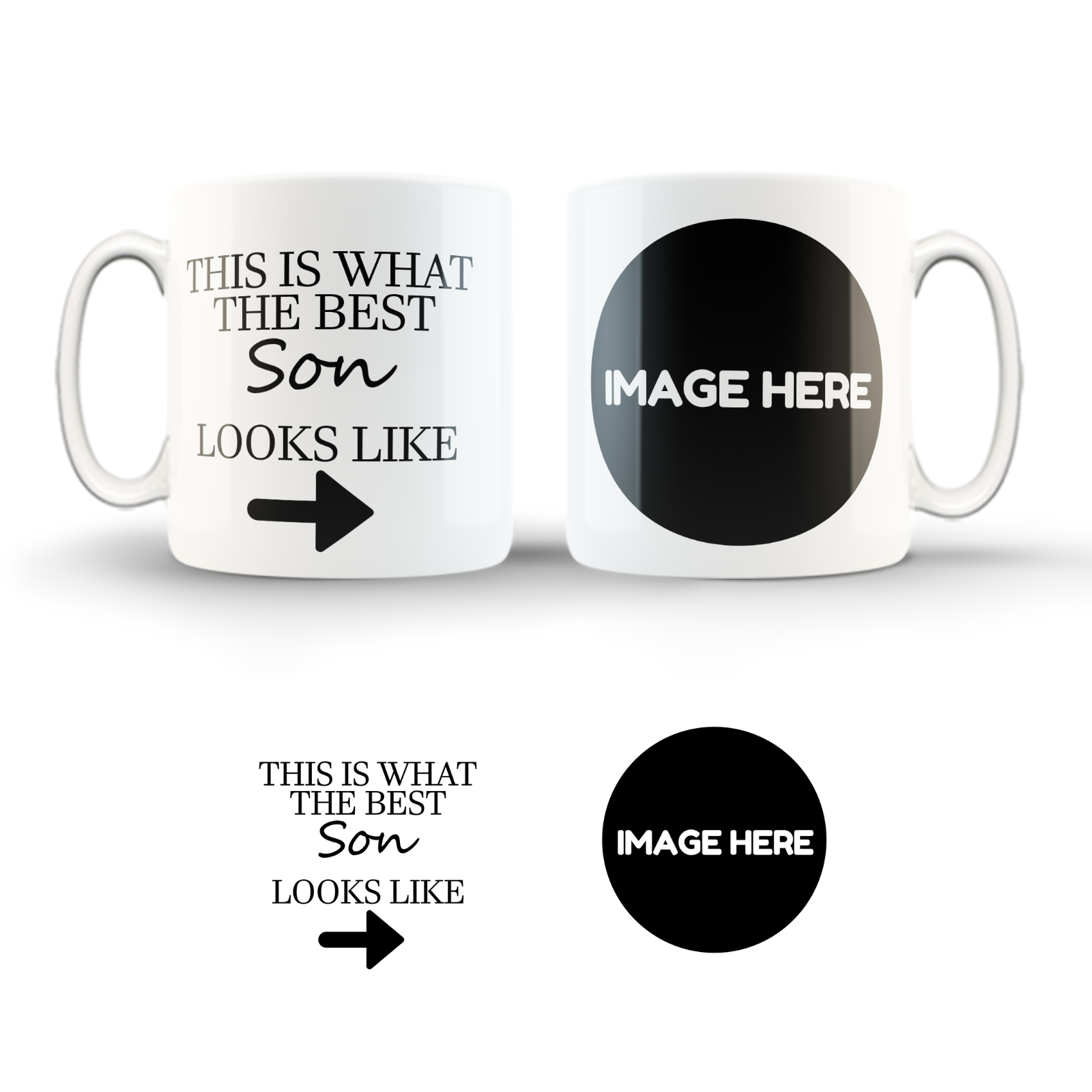 Personalised Best Son Mug/Cup/Love/Son/SonLove