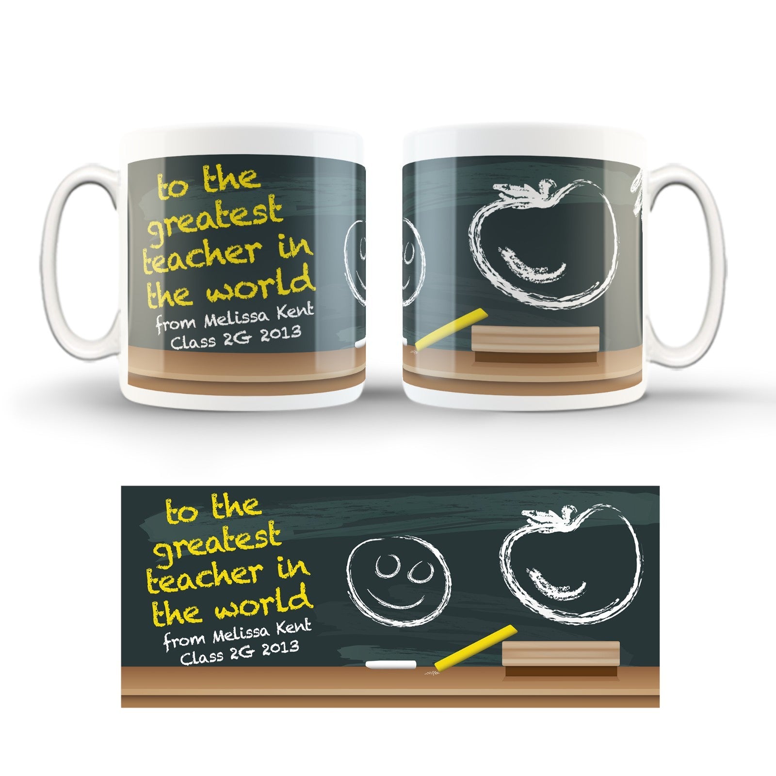 Greatest Teacher Cup/ 11oz Cup/ Coffee Cup/Design/Mug